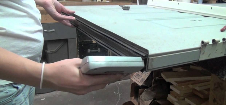 damaged steel door repair Alamo